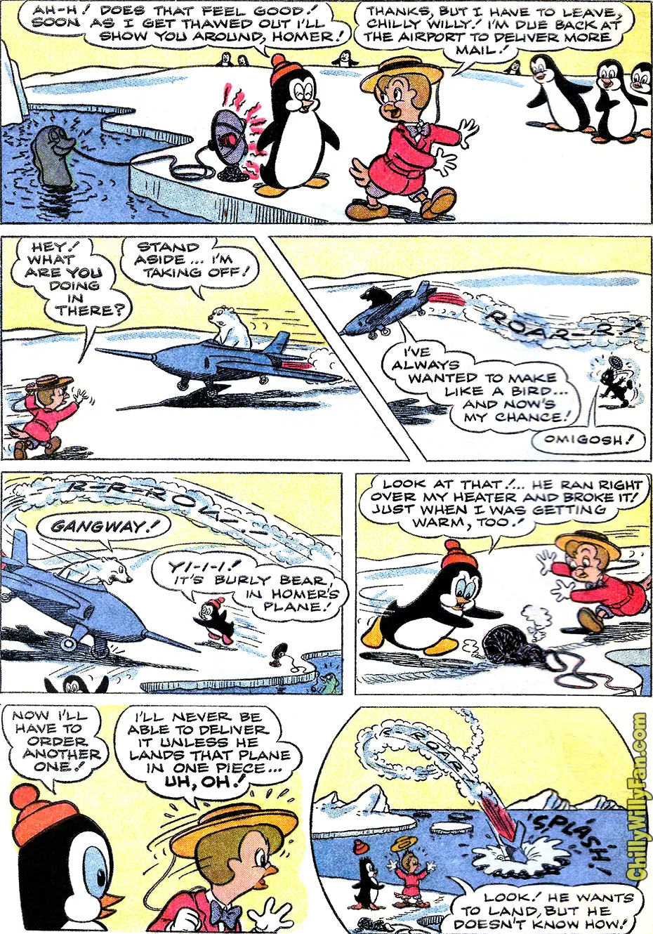 Chilly Willy comic - New Friend - Pg 3