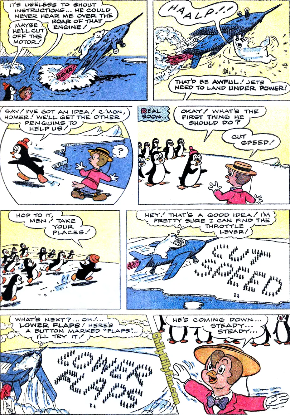 Chilly Willy comic - New Friend - Pg 4